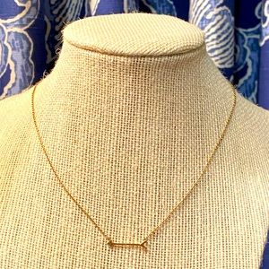 Stella & Dot On the Mark Arrow Necklace